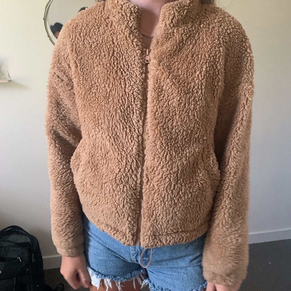 princess polly puffer jacket size 6